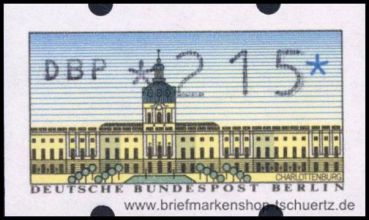 Berlin, ATM 1 / 215 oNr **