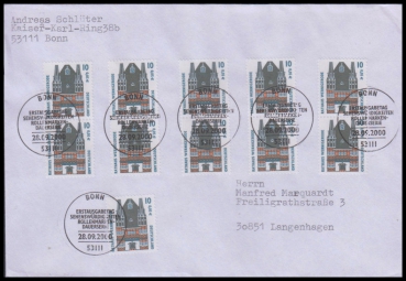 Bund, 2139-41 A FDC