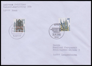 Bund, 2156-57 FDC