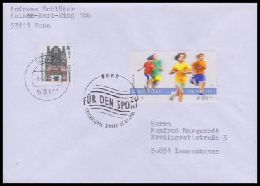 Bund, 2165-68 FDC