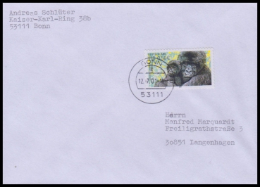 Bund, 2204-05 FDC