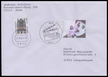 Bund, 2218-22 A FDC