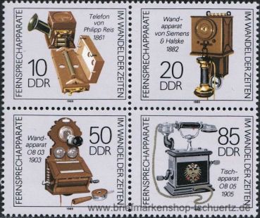DDR, 3226-29 ZD **