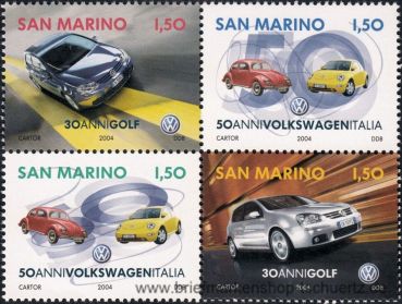 San Marino, 2154-57 ZD **