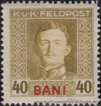 sterreich - Feldpost Rumnien, 10 A *