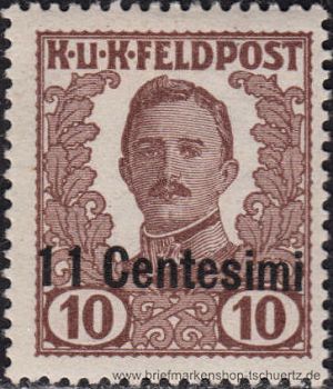 sterreich, Feldpost Italien V *