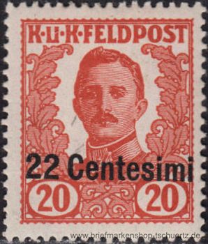 sterreich, Feldpost Italien VI *