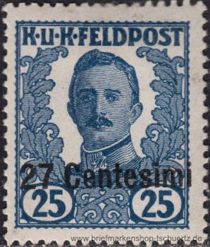 sterreich, Feldpost Italien VII *