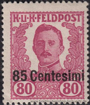 sterreich, Feldpost Italien XII *