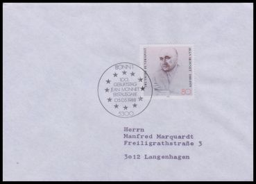 Bund, 1372 FDC