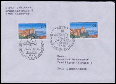 Bund, 1376 FDC