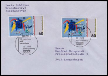Bund, 1403 FDC
