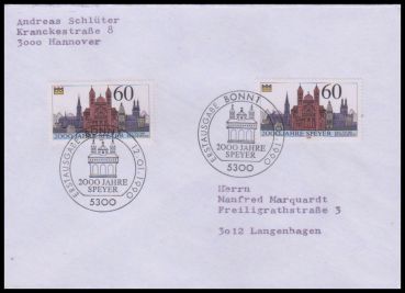 Bund, 1444 FDC