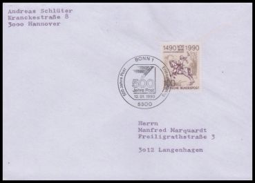 Bund, 1445 FDC