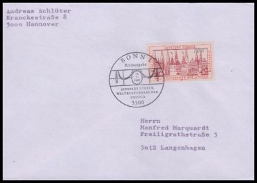 Bund, 1447 FDC
