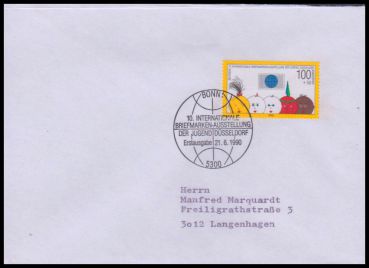 Bund, 1472 FDC