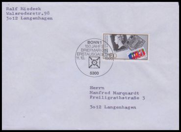 Bund, 1479 FDC