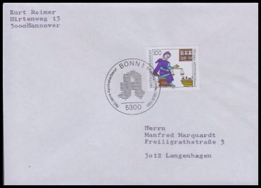 Bund, 1490 FDC
