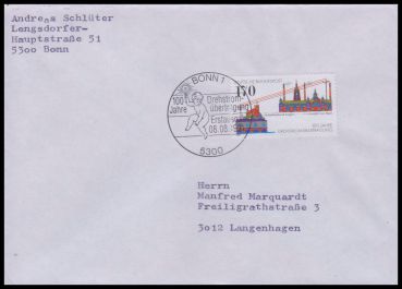 Bund, 1557 FDC
