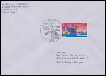 Bund, 1558 FDC