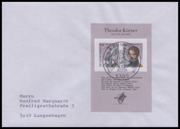 Bund, Bl. 25 FDC