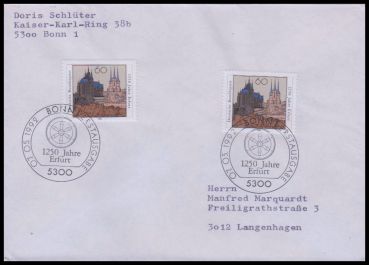 Bund, 1611 FDC