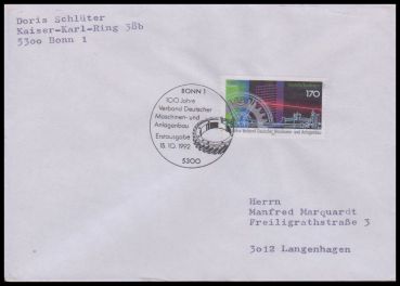 Bund, 1636 FDC