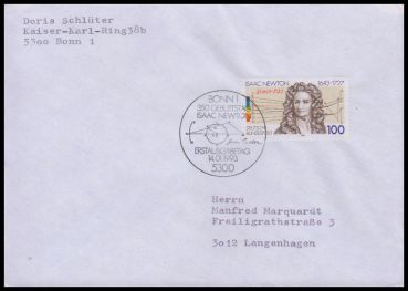 Bund, 1646 FDC