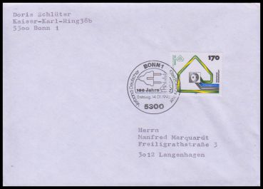 Bund, 1648 FDC