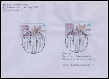 Bund, 1671 FDC