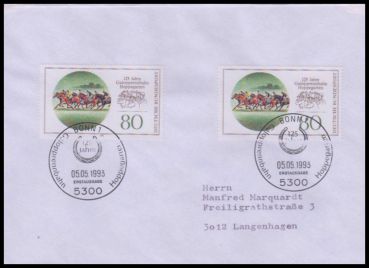 Bund, 1677 FDC