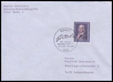 Bund, 1681 FDC