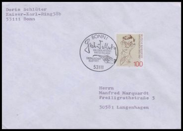 Bund, 1683 FDC