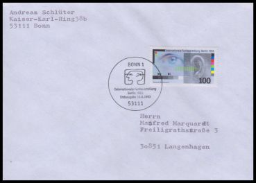 Bund, 1690 FDC