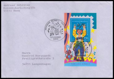 Bund, Bl. 27 FDC