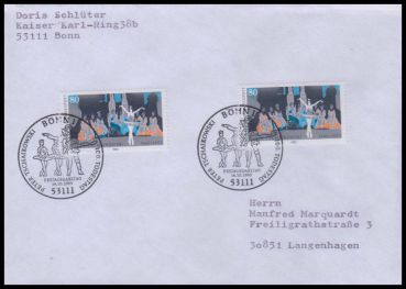 Bund, 1702 FDC