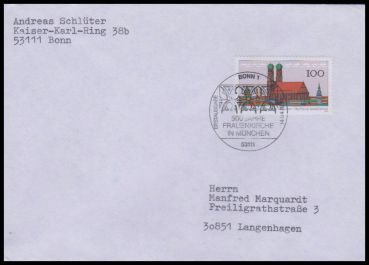Bund, 1731 FDC