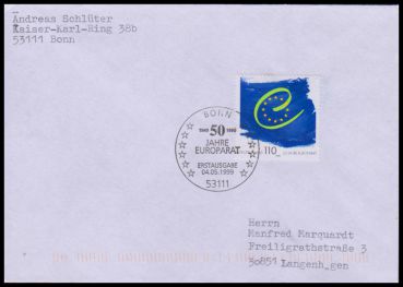 Bund, 2049 FDC