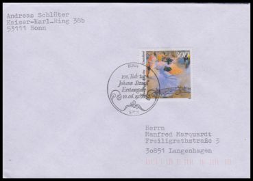 Bund, 2061 FDC