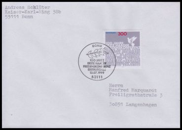 Bund, 2066 FDC