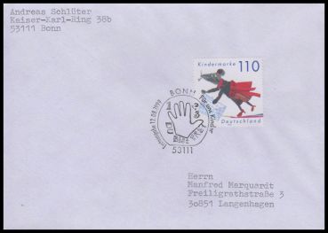 Bund, 2072 FDC