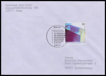 Bund, 2075 FDC