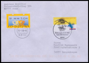 Bund, 2089 FDC