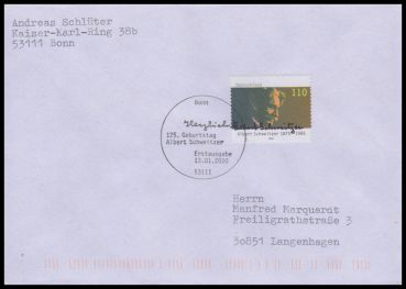 Bund, 2090 FDC