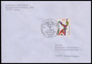 Bund, 2099 FDC