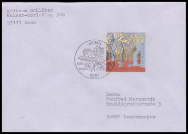 Bund, 2105 FDC