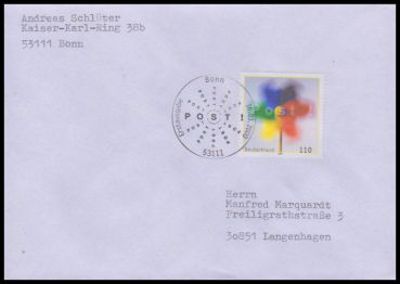 Bund, 2106 FDC