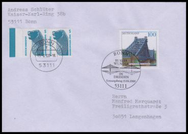 Bund, 2109 FDC
