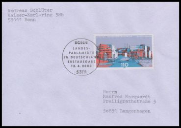 Bund, 2110 FDC