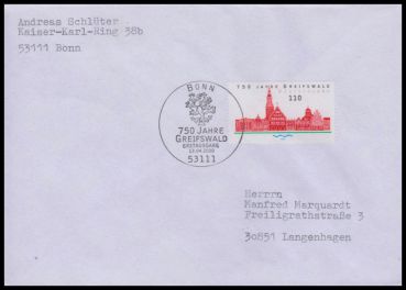 Bund, 2111 FDC